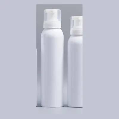 Chai tạo bọt PET trắng dáng tròn – ảnh 3