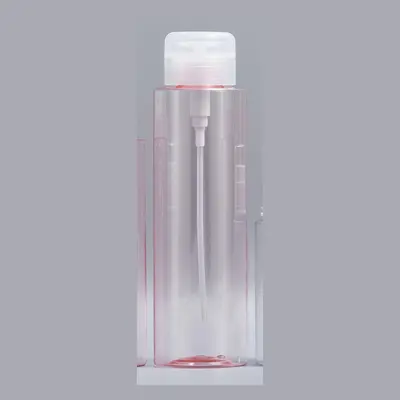 Chai PET hồng nắp bấm tẩy trang – ảnh 2