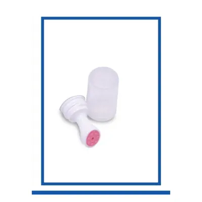 Đầu tuýp mini silicone hồng – ảnh 1
