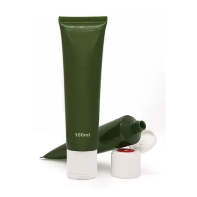 Tuýp xanh rêu 100ml nắp bật – mã NXT0909