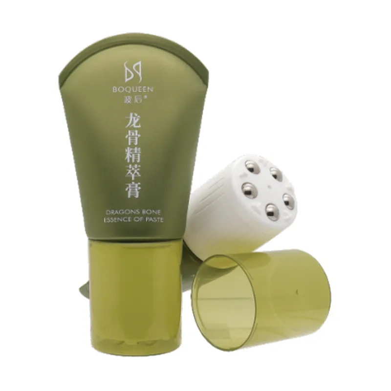 Tuýp xanh olive đầu 3 bi massage – mã NXT1031