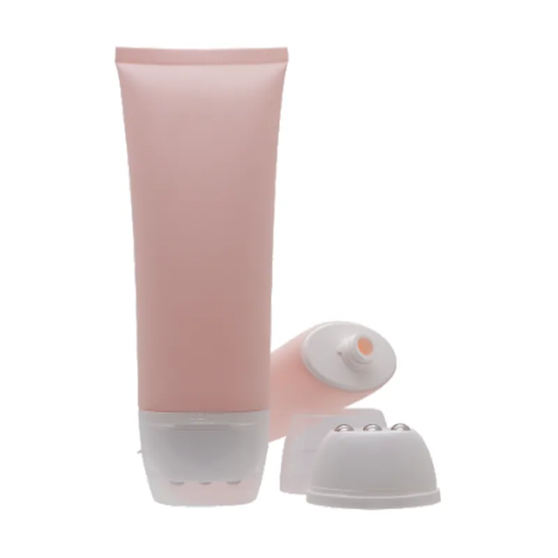 Tuýp hồng đầu silicone massage – mã NXT1069