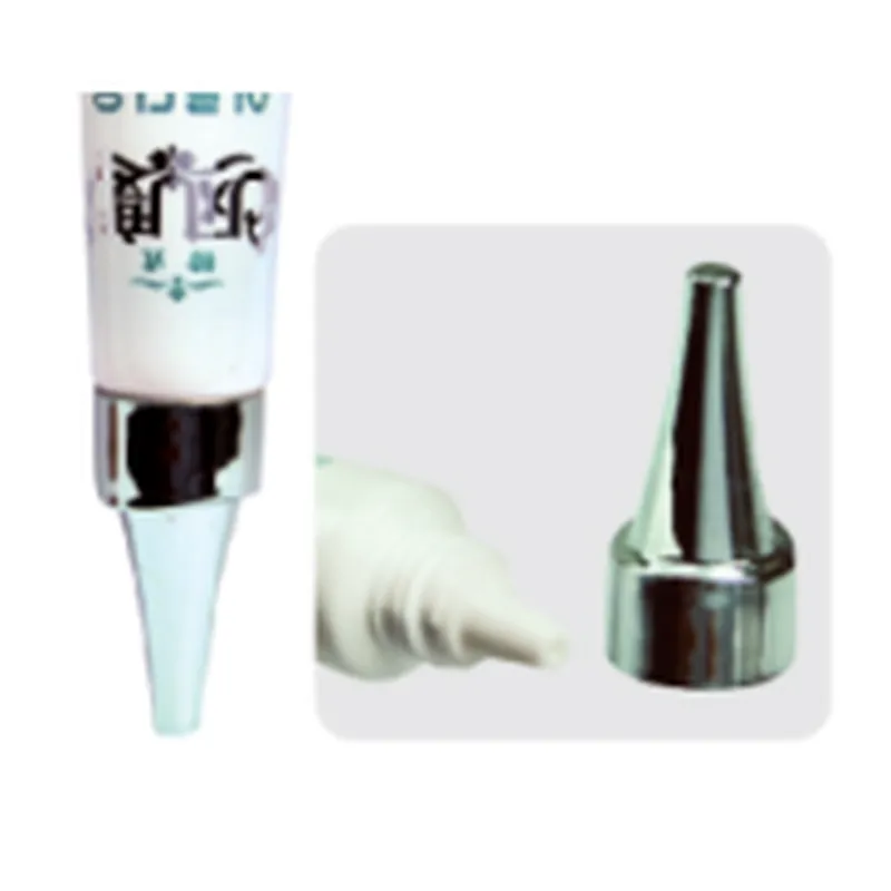Tuýp trắng nắp nhọn mạ bạc – mã NXT1253