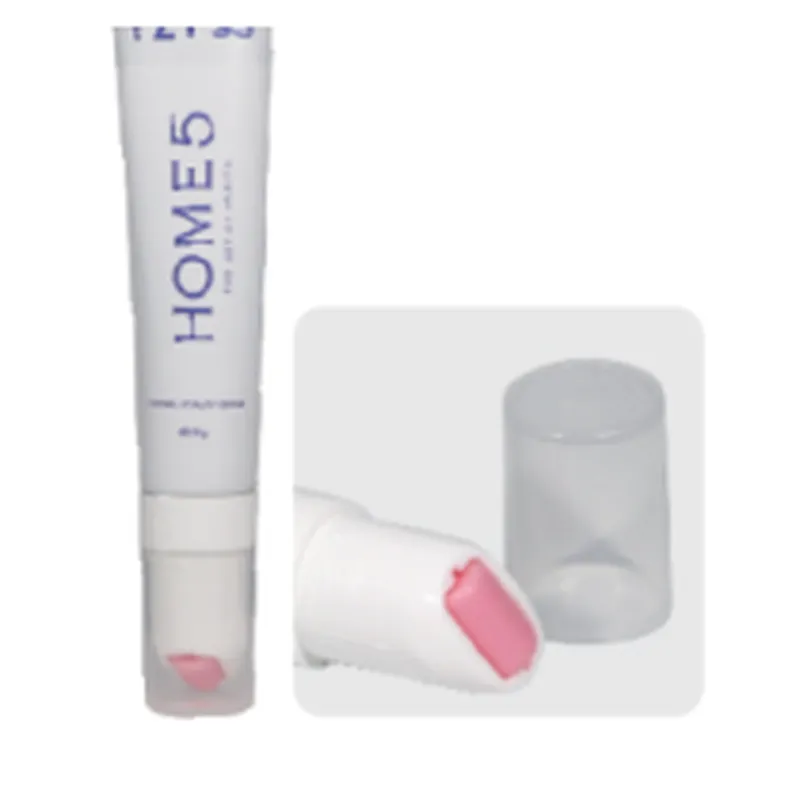 Tuýp trắng đầu silicone hồng – mã NXT1301