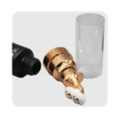 Đầu bôi 3 bi vàng nắp trong – mã NXT1356