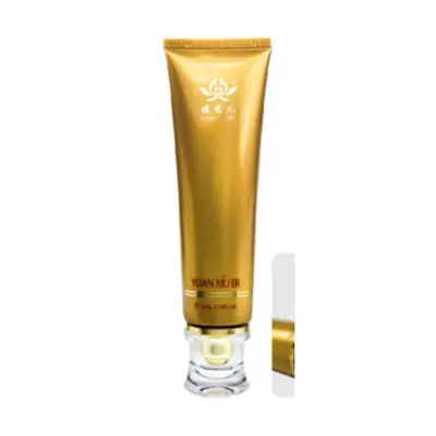 Tuýp vàng đồng nắp acrylic vàng – mã NXT1383