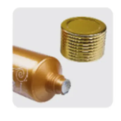 Tuýp vàng đồng nắp vân sọc vàng – mã NXT1385