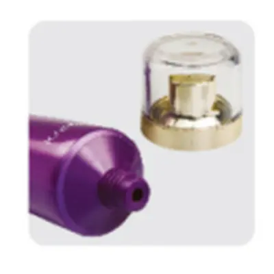 Tuýp tím nắp acrylic vàng – mã NXT1409