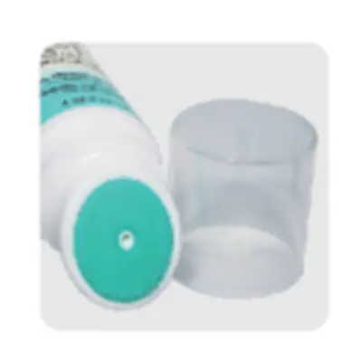 Tuýp đầu massage silicone xanh – mẫu 2 – mã NXT1469
