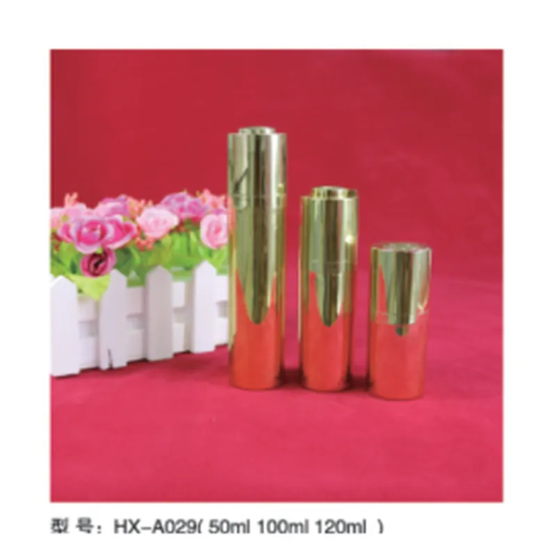 Bộ chai hút chân không acrylic vàng kim HX-A029 – mã NXT1609