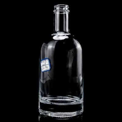Chai rượu thủy tinh trụ tròn đáy dày 750ml – mã NXW0015