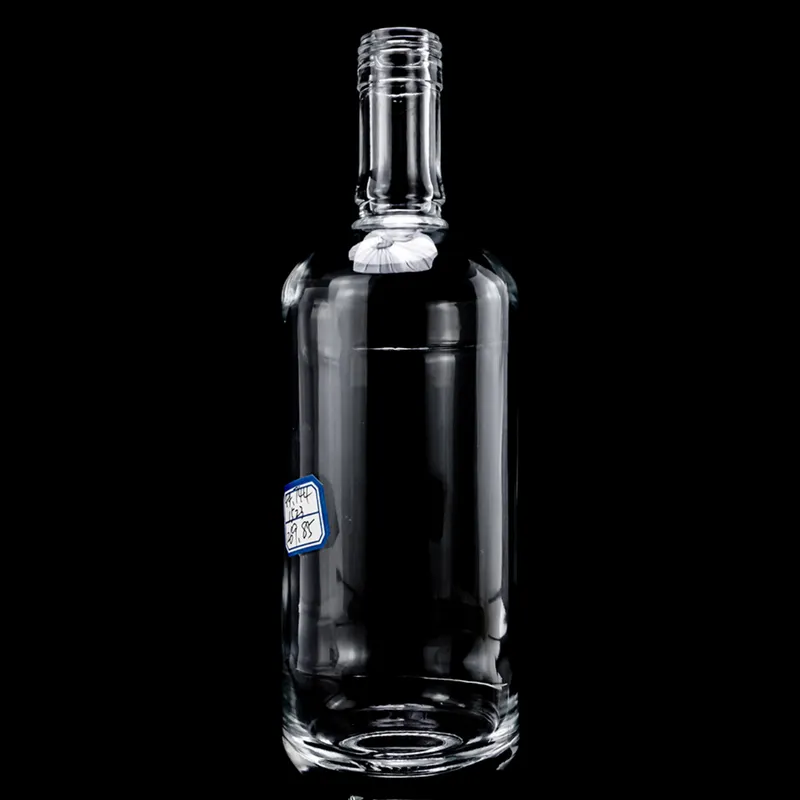 Chai rượu thủy tinh trụ tròn cao vai tròn 750ml – mã NXW0028
