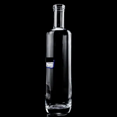 Chai rượu thủy tinh trụ tròn cao cổ dài 500ml – mã NXW0043