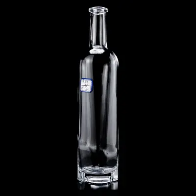Chai rượu thủy tinh trụ tròn cao 750ml – mã NXW0049