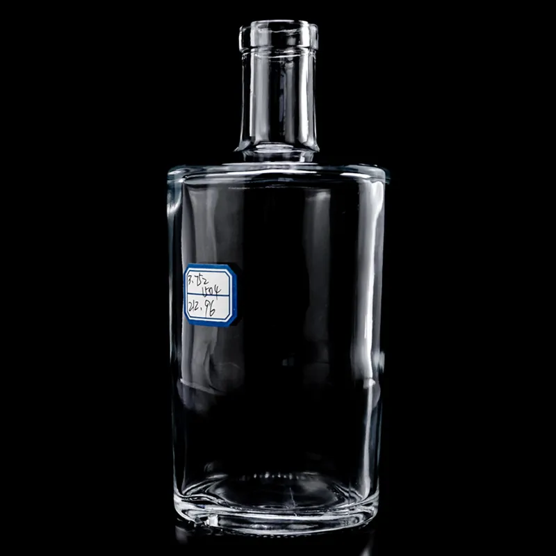 Chai rượu thủy tinh trụ tròn vai ngang 750ml – mã NXW0067