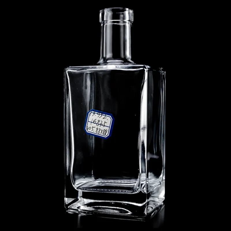 Chai rượu thủy tinh vuông 700ml – mã NXW0076