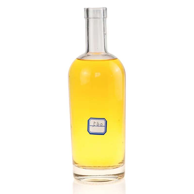 Chai rượu thủy tinh trụ tròn cổ dài 750ml – mã NXW0083