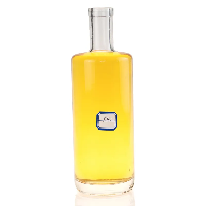 Chai rượu thủy tinh trụ tròn cao 750ml – mẫu 2 – mã NXW0084