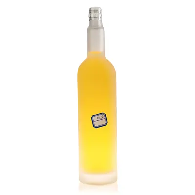 Chai rượu thủy tinh trụ mảnh phun mờ 700ml – mã NXW0091