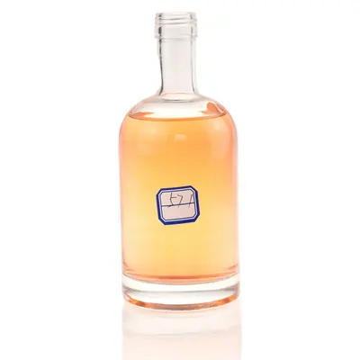 Chai rượu thủy tinh trụ tròn vai tròn 500ml – mã NXW0114