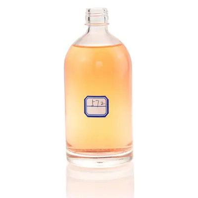 Chai rượu thủy tinh trụ tròn vai tròn 500ml – mẫu 2 – mã NXW0115