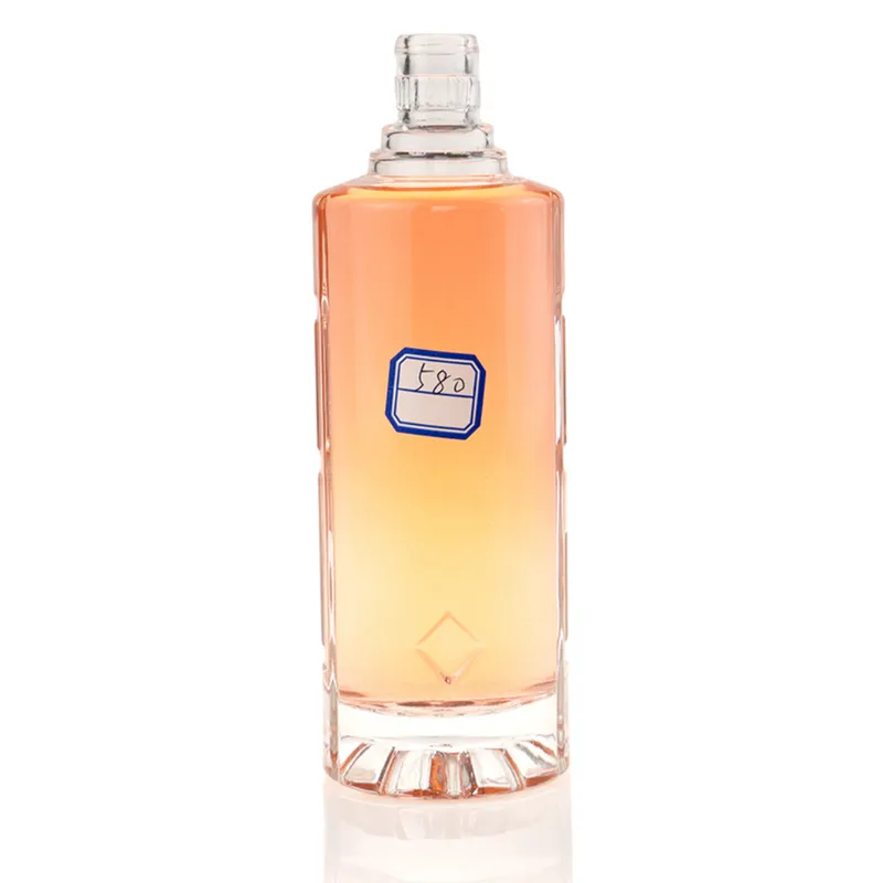 Chai rượu thủy tinh vuông cạnh vát 500ml – mã NXW0123