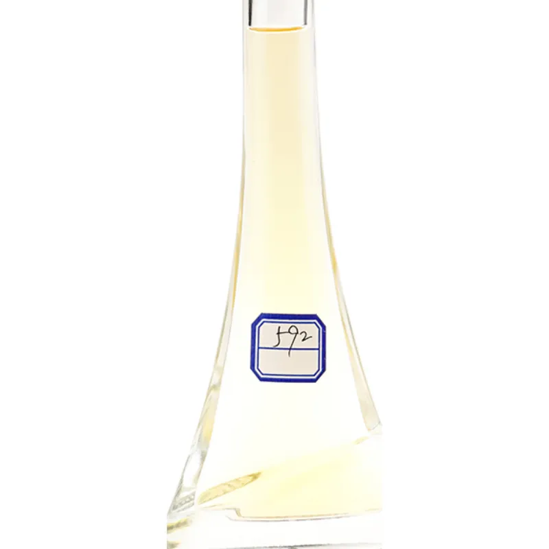 Chai rượu thủy tinh tam giác dẹt 125ml – mã NXW0135